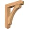 Ekena Millwork Legacy Arts and Crafts Smooth Bracket w/ Offset Brace, Western Red Cedar, 7 1/2"W x 36"D x 40"H BKT0806X36X40LEC03SWR - alternate 1